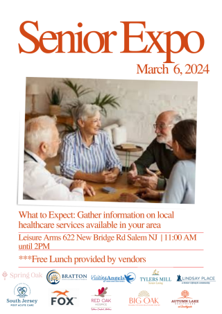 Senior Expo March 6 @ LAC Twp Senior Lunch